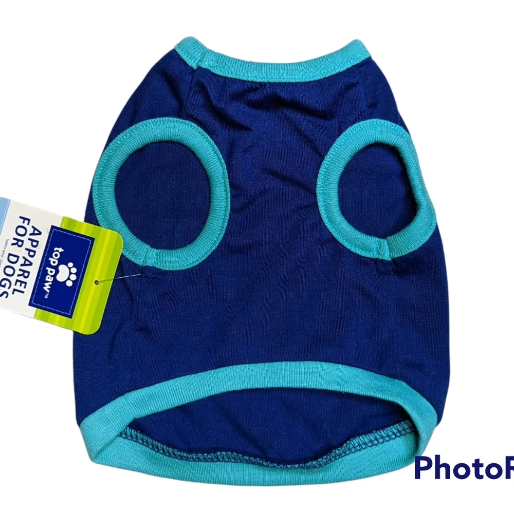 NWT Top Paw Blue T-shirt Size Small